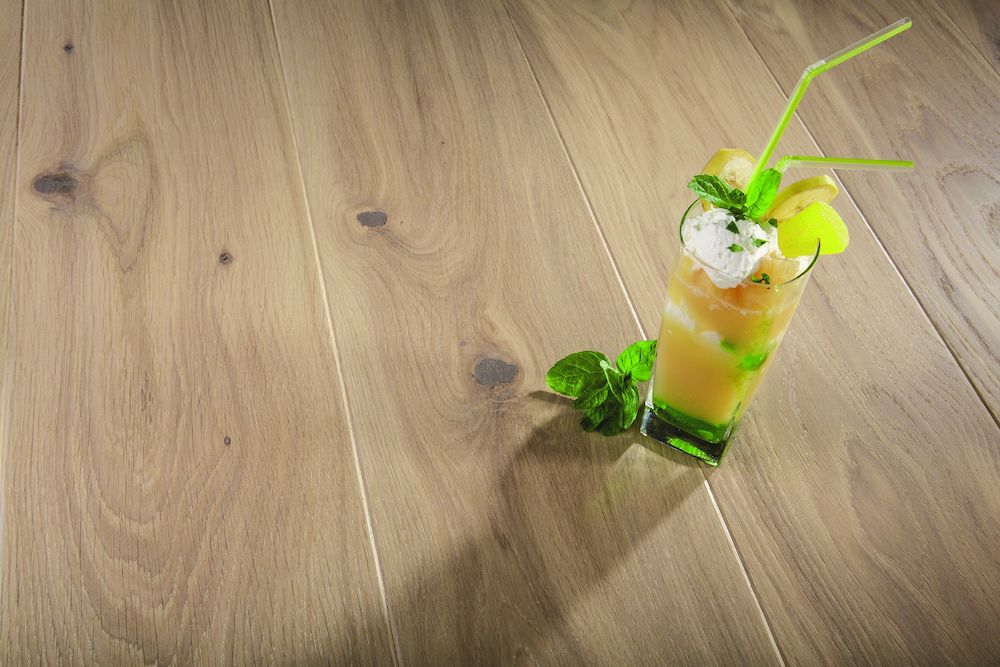 Saga Exclusive Limestone Oak Parkett