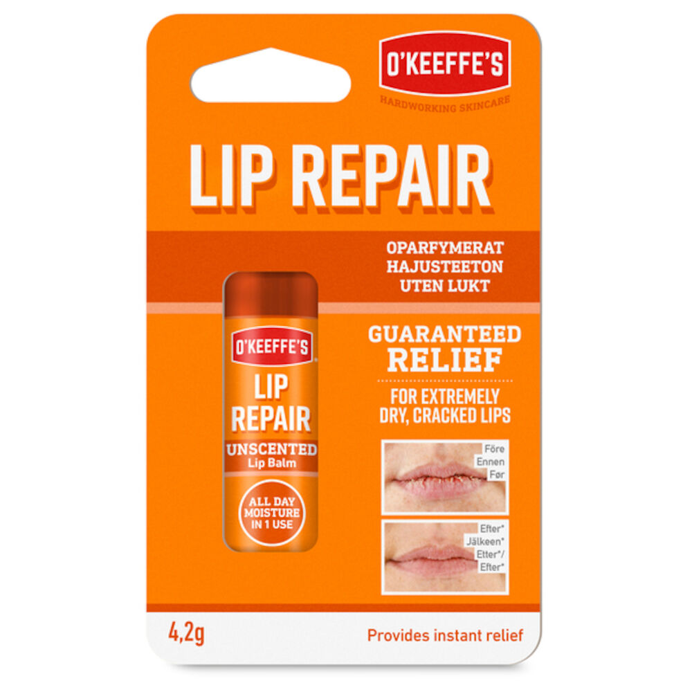 O´Keefes Leppekrem u/Lukt 4,2 gr