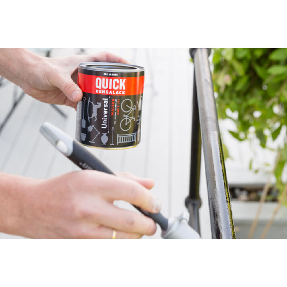 Quick Bengalack Spray Varmgrønn Silkematt 400ml