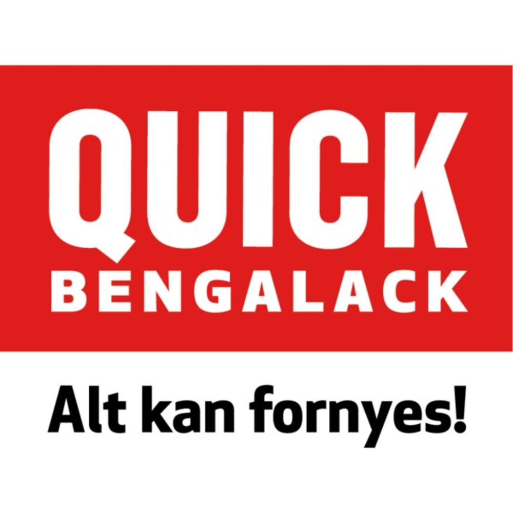 Quick Bengalack Spray Varmgrønn Silkematt 400ml