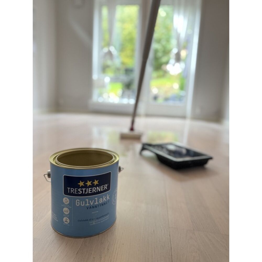 Trestjerner Gulvlakk Silkematt 3 l