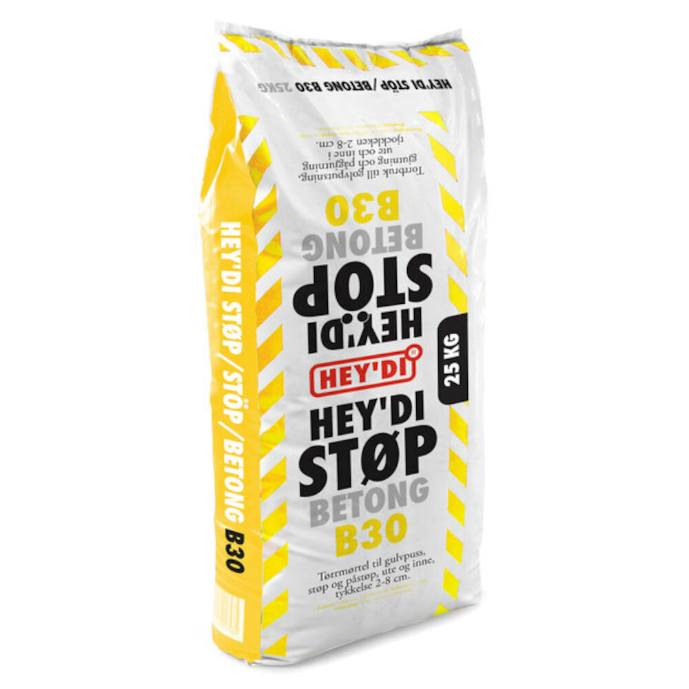 Heydi B30 Mørtel - 25 kg