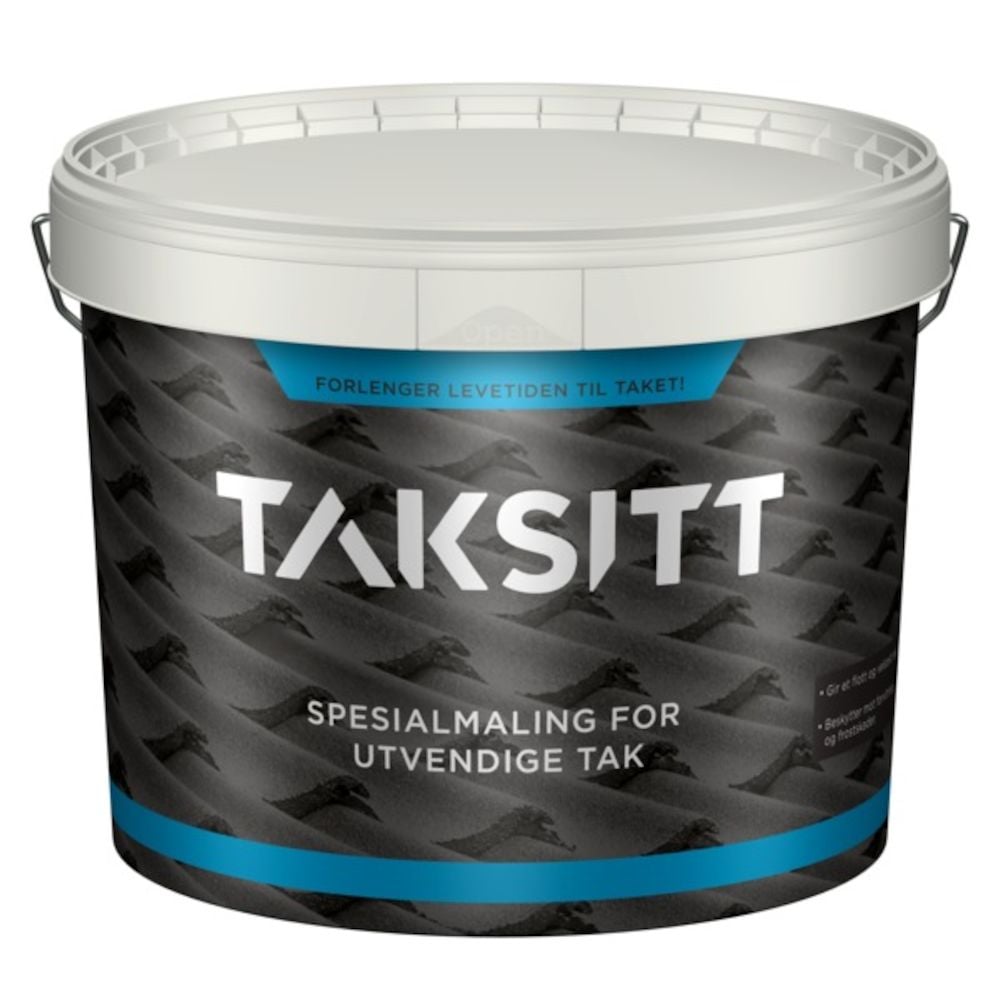 Taksitt Spesialmaling Tak Grå 10 l