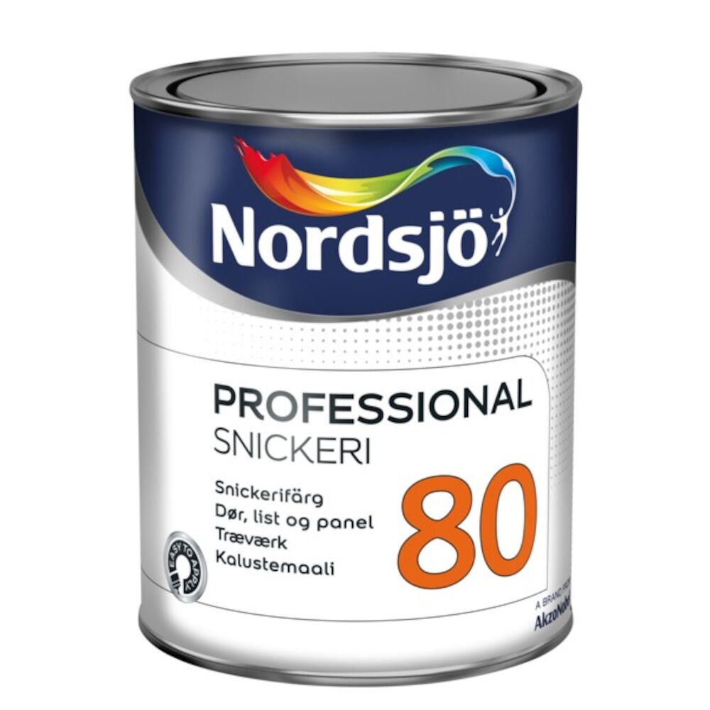 Nordsjø Pro Dør/List 80 Clear - base 1 l