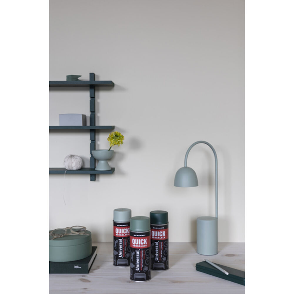 Quick Bengalack Spray Varmgrønn Silkematt 400ml