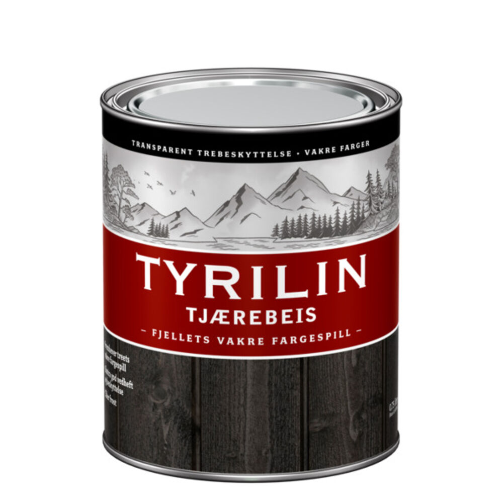 Tyrilin Tjærebeis 16 Mørk 0,75 l